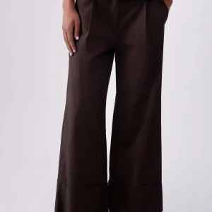 Liu jo Pantaloni flare in popeline WA6498T485391109
