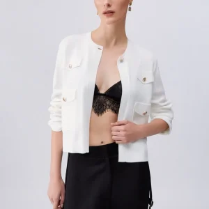 Liujo Giacca elegante in maglia CA6198MS55NP9636