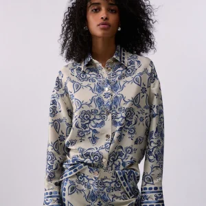 Liujo Camicia raso con stampa CA6229TS555P9652