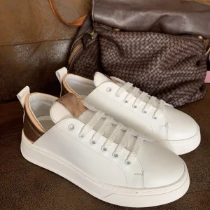 Sneakers in vera pelle