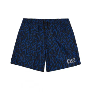 Ea7 Costume mare Seaword BW Graphic boyboxer