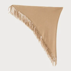 WEEKEND MAX MARA Sciarpa mantella frange TORNADO