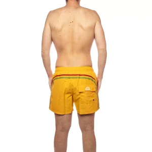 Sundek Costume da Bagno Men Bs/Rb  -Elastic Waist 14” Ocra