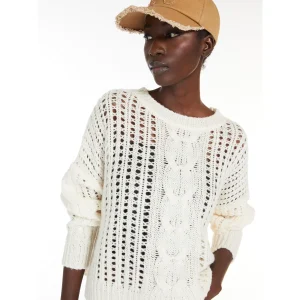 WEEKEND max mara maglia in lana treccia ecosostenibile GRAMMO