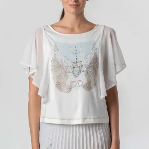 Elisa Cavaletti T-shirt con applicazioni EJP265002802