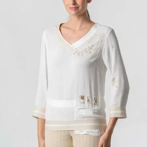 Elisa Cavaletti T-shirt con applicazioni EJP265006404