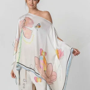 Elisa Cavaletti Kaftano in viscosa EJP265066701