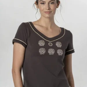 Elisa Cavaletti T-shirt applicazioni ELP265055103