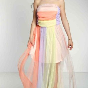 Abito Lungo Multicolor