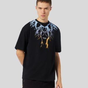 Black T-Shirt
Bicolor Lightning