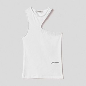 Canotta in Costina 
Collo Asimmetrico