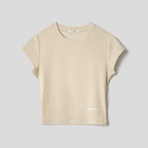 Crop Top 
Mezza Manica