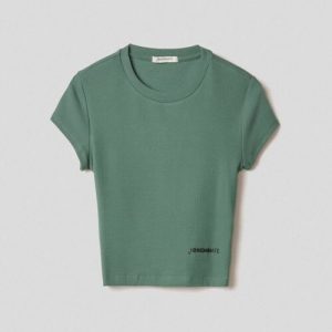 Crop Top 
Mezza Manica