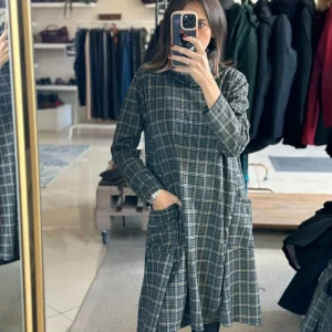 Abito a quadri SALLY