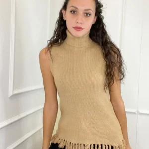 Gilet in misto viscosa