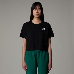 Simple Dome Cropped T-Shirt