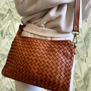 Borsa in vera pelle lavata ROMINA