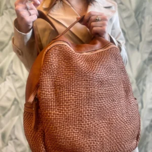 Zaino in pelle intrecciata VOLTERRA