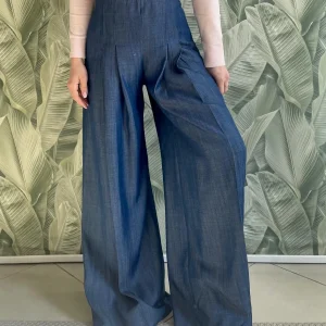 Pantalone effetto denim WHEEL