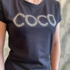 T-shirt slim in cotone COCO