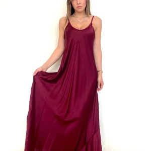 Abito sottoveste tinta unita CINDY