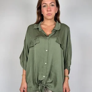 Camicia Over con nodo