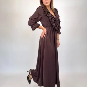 Abito MELORY con rouches