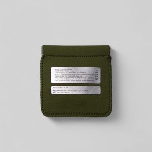 PUEBCO Portamonete a molla verde