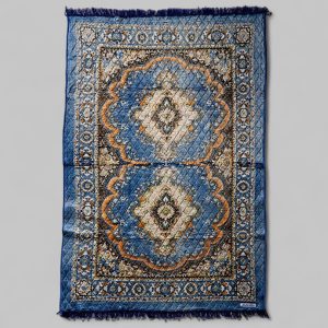 PUEBCO Tappeto stile indiano blu