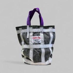 PUEBCO Borsa rettangolare vintage manici viola