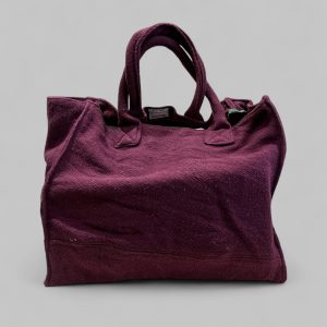 PUEBCO Borsa in lana vintage bordeaux