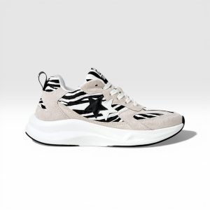 2STAR Sneakers run star zebrato ghiaccio