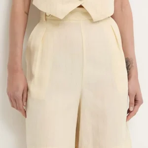 Liu jo Bermuda in misto lino ecosostenibile MA4050T4818N9298