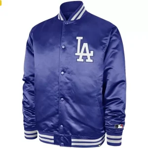 47 Brand Oversized Bomber Jacke – Los Angeles Dodgers