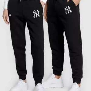 47 Brand Pantaloni da tuta Unisex Nero Regular Fit