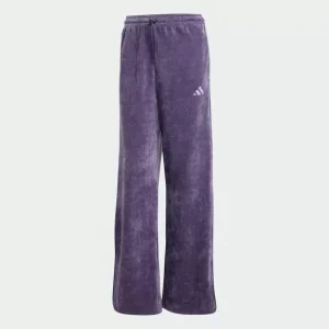 Adidas Pantalone in Velluto Tiro da Donna Viola