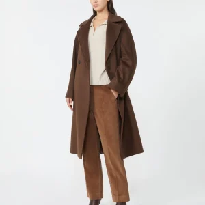 WEEKEND max mara Cappotto doppiopetto in lana RESINA