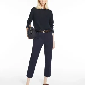 WEEKEND max mara pantaloni in cotone CECCO