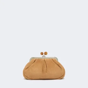 WEEKEND max mara Pasticcino Bag Small in suede VALOIS