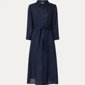 Pennyblack Abito in lino con cintura annodata TUONO