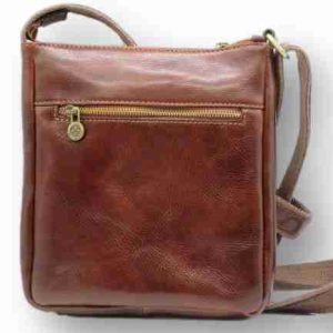 Borsa a tracolla o a spalla da Uomo in Cuoio tamponato