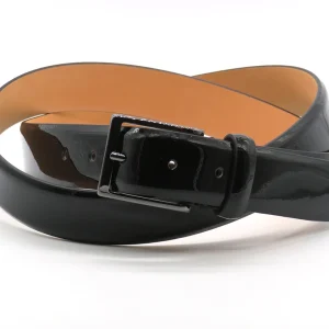 Cintura Cerimonia Uomo Nera Vernice