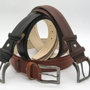 Cintura UNICA in cuoio Buttero NICHEL FREE