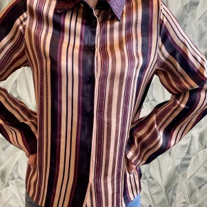 Camicia a righe in viscosa RITA