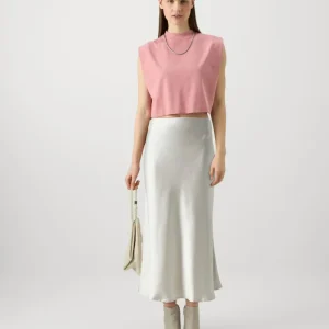 Liu jo Gonna in raso ecosostenibile  CF4327T3847X0603