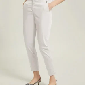 PENNYBLACK pantaloni slim fit raso di cotone LEGGERO