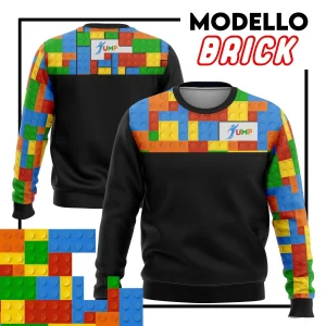 Felpa Jumper - Brick