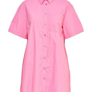 Abito camicia corto mezza manica