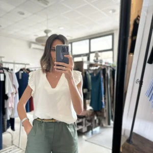 Blusa in pura viscosa