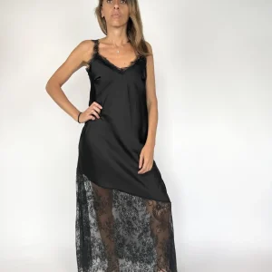 Abito in raso e pizzo LOLITA